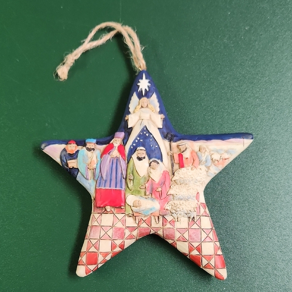 Jim Shore Heartwood Creek Other - JIM SHORE Nativity Scene Star Ornament 2008 Heartwood Creek